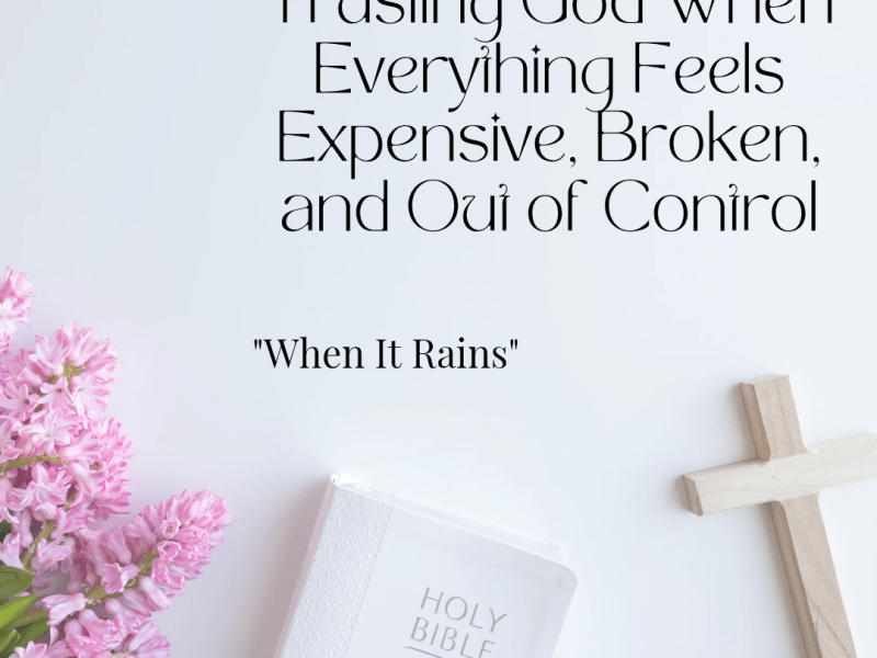 When It Rains: Trusting God in Practical&nbsp;Pressure